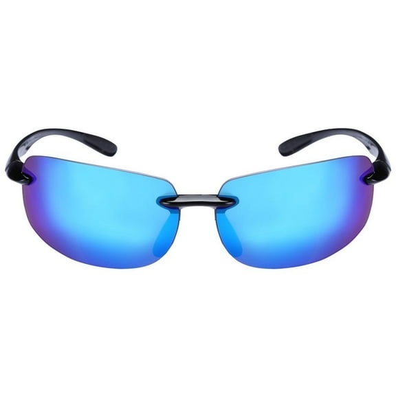"The Influencer" Polarized Unisex Bifocal Sunglasses - Open Road Blue - 2.00