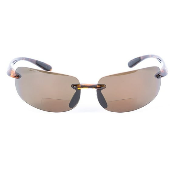 "The Influencer" Polarized Unisex Bifocal Sunglasses - Tortoise - 1.50