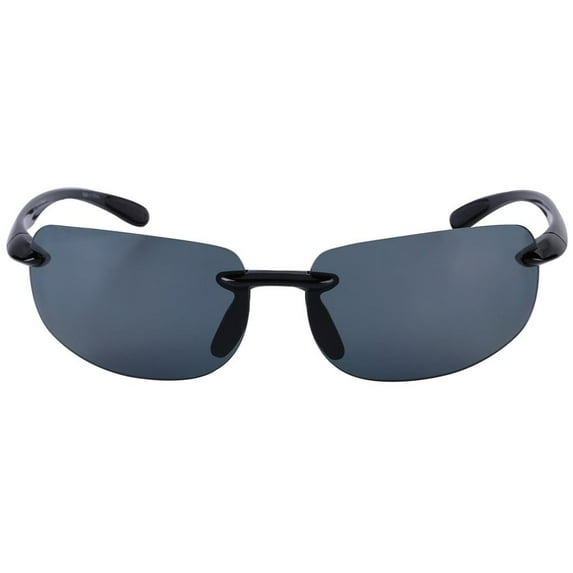 "The Influencer" Sport Wrap Polarized Sunglasses for Men and Women - Lightweight Frames - Black