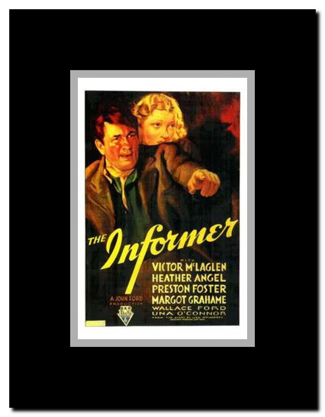 The Informer Framed Movie Poster
