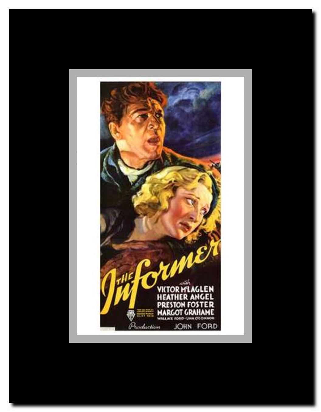 The Informer Framed Movie Poster