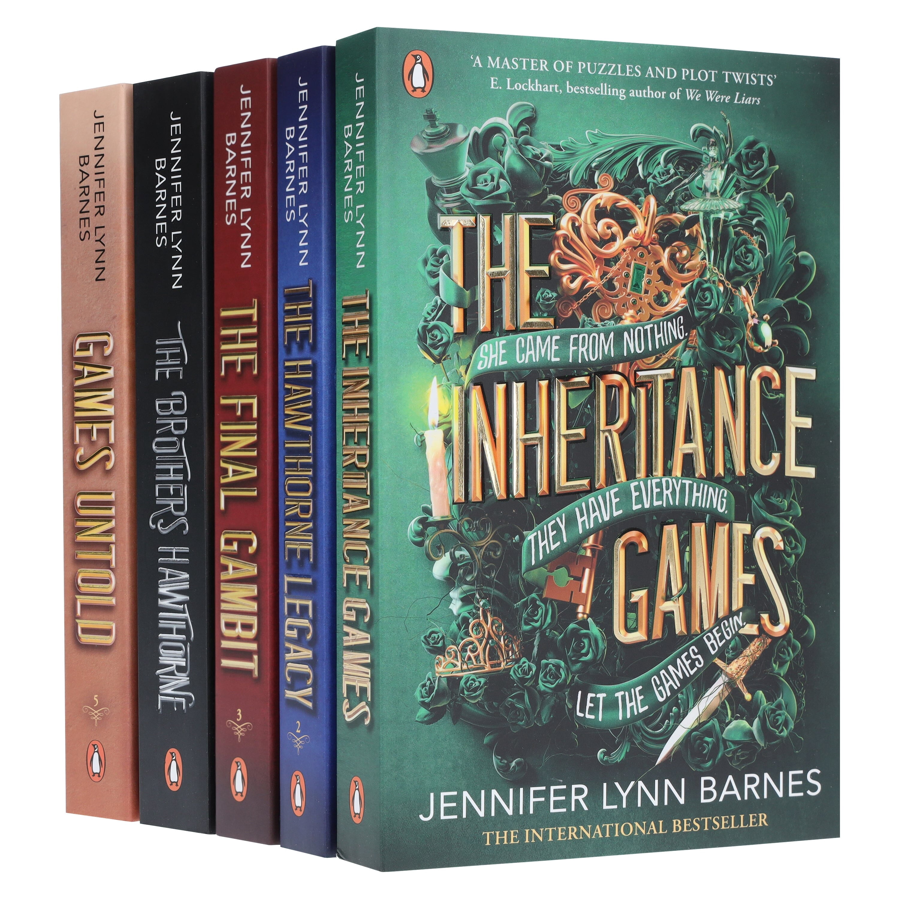 The Inheritance Games Series By Jennifer Lynn Barnes: 5 Books - Ages 12 ...