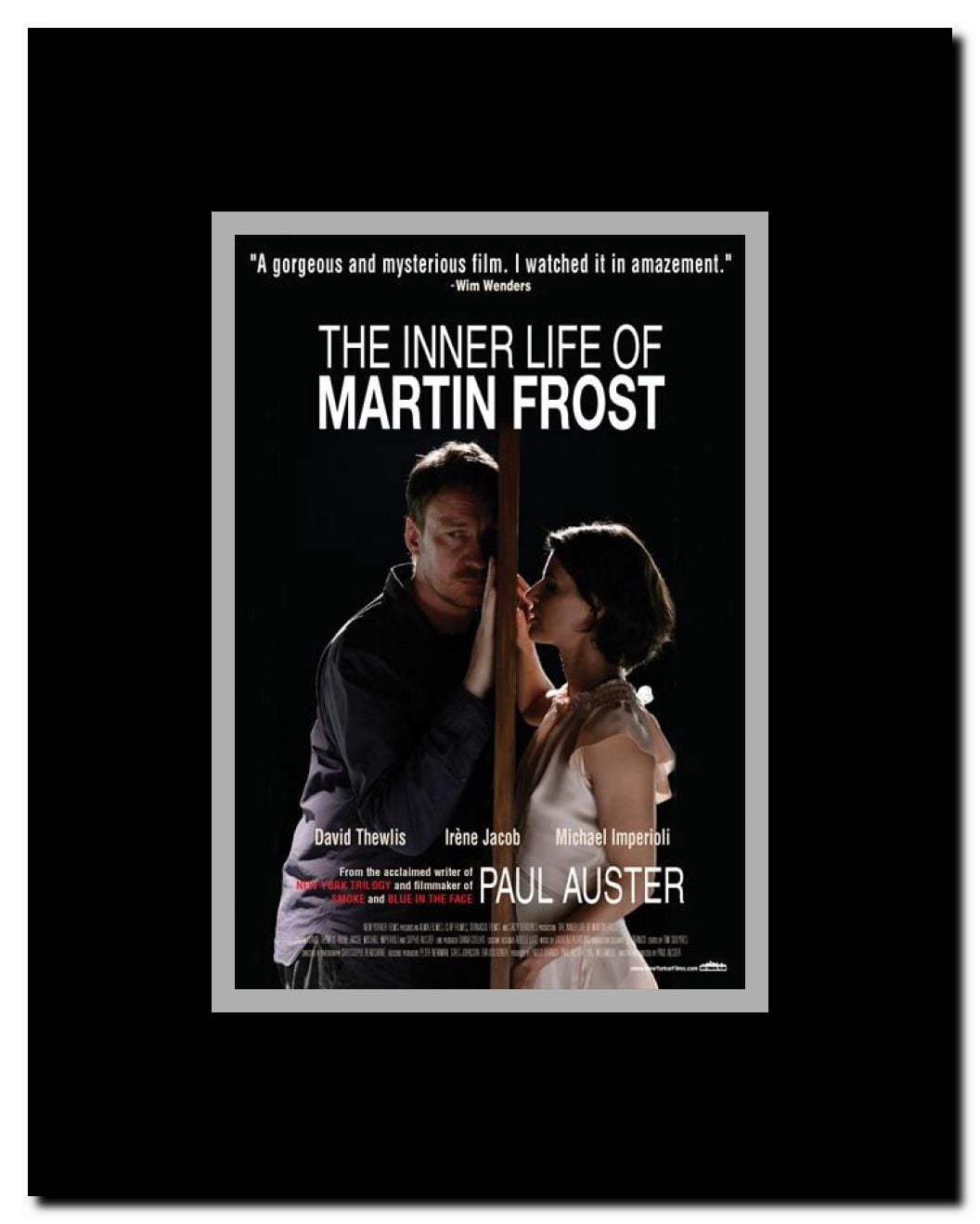 The Inner Life of Martin Frost Framed Movie Poster