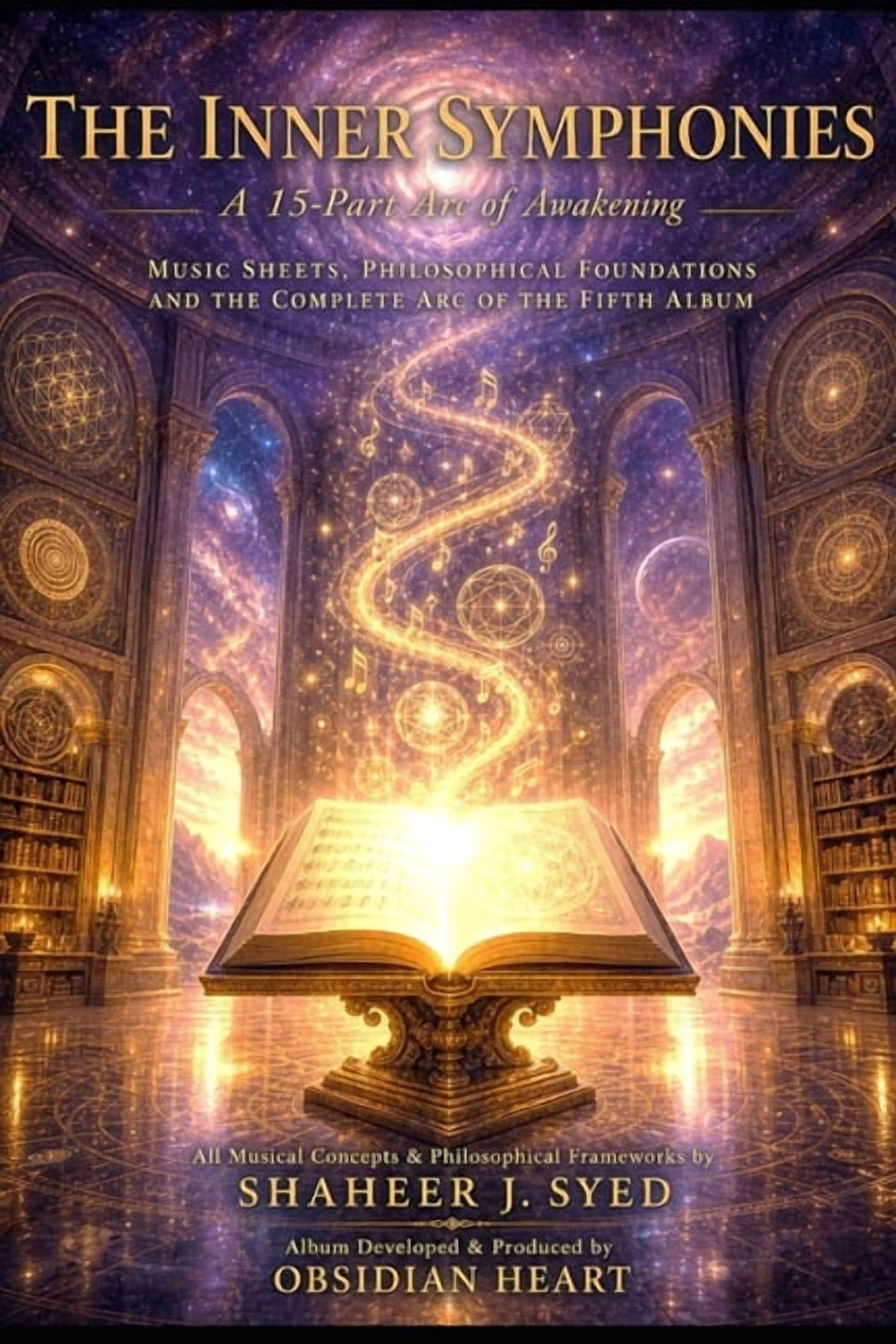 The Harmonya Chronicles The Inner Symphonies: A 15-Part Arc of Awakening - Music Sheets, Philosophical Foundations and the Complete Arc of the F, (Paperback)