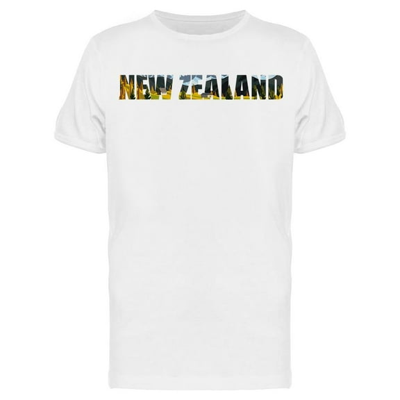 The Inscription New Zealand T-Shirt Men -Image by Shutterstock, Male 3X-Large