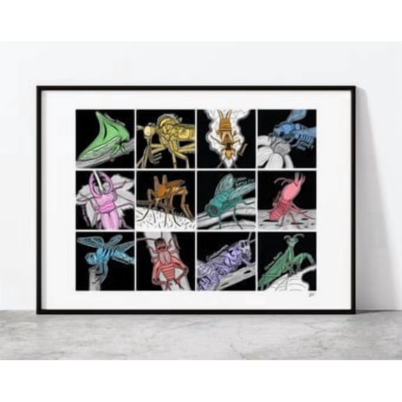 The Insects Giclee Poster, Poster Only