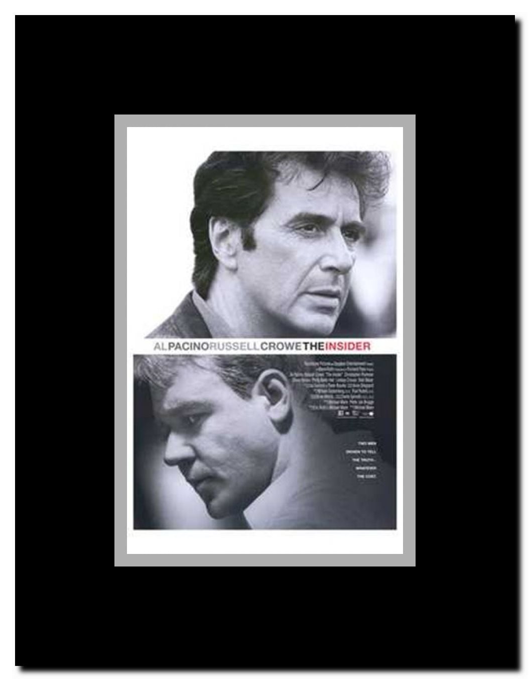 The Insider Framed Movie Poster