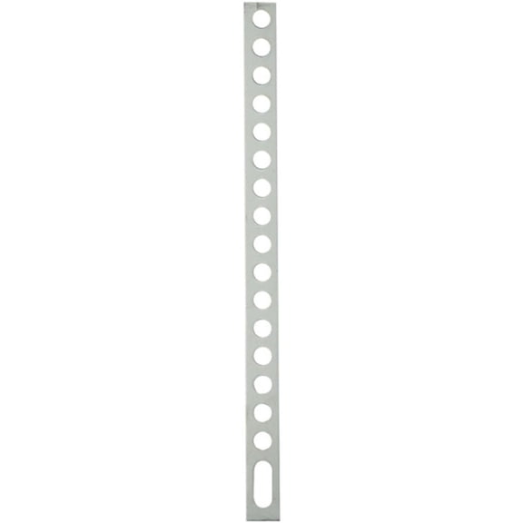 The Install Bay 9In. Metal Mounting Back Strap for Car Electronics Installation Kits