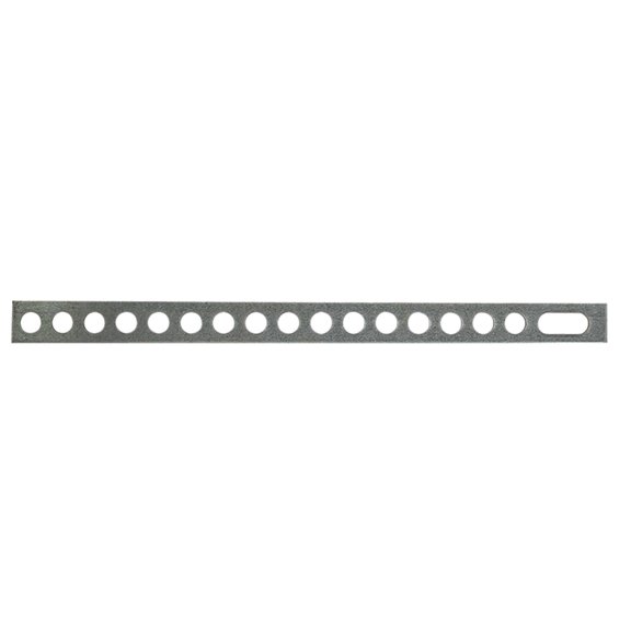 The Install Bay 9In. Metal Mounting Back Strap for Car Electronics Installation Kits