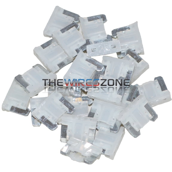 The Install Bay ATMLP25-25 White 25 Amp Mini Low Profile Fuse (25/pack) 25A