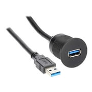 The Install Bay IBR116 USB 3.0 Charge And Data Flush Mount