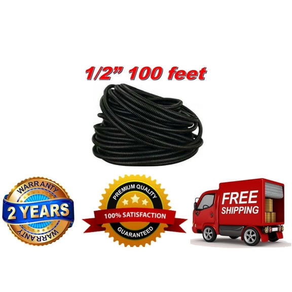 The Install Bay by Metra SLT12 1/2" Diameter 100' Feet Coil Split Loom Tubing