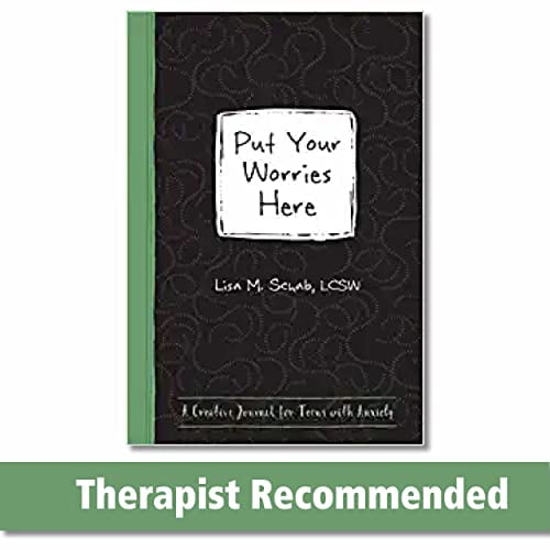 Pre-Owned Put Your Worries Here: A Creative Journal for Teens with Anxiety (Paperback) 1684032148 9781684032143