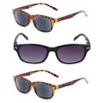 thumbnail image 1 of "The Intellect" 3 Pair of Full Reading Sunglasses (Not Bifocals) - Outdoor Sun Readers for Men and Women, 1 of 7