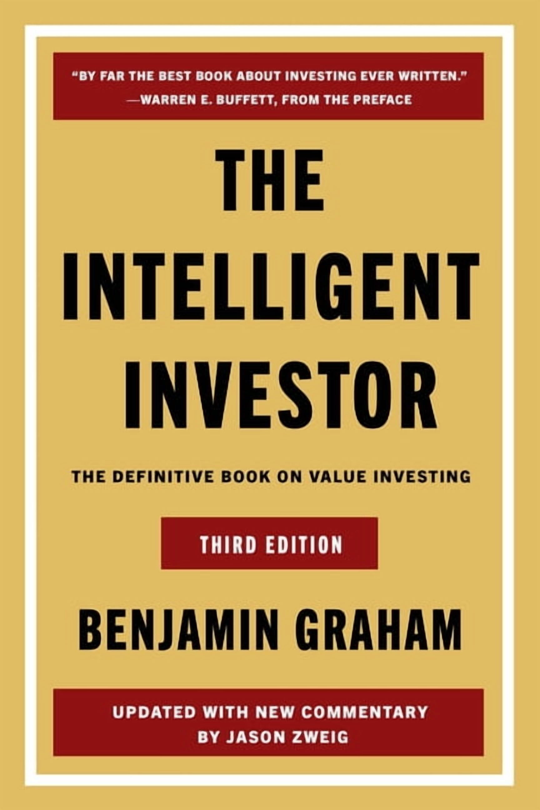 The Intelligent Investor, 3rd Ed.: The Definitive Book on Value