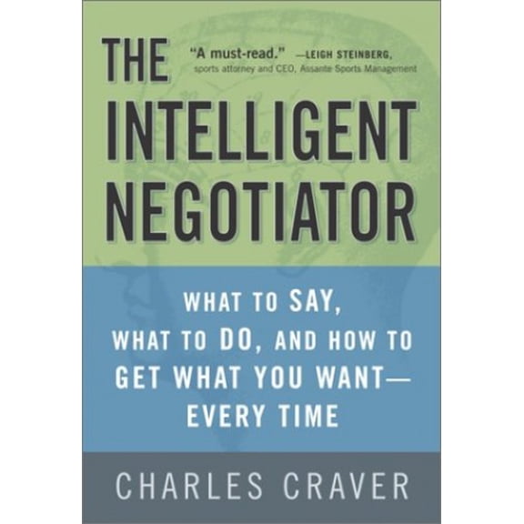 Pre-Owned The Intelligent Negotiator : What to Say, What to Do, How to Get What You Want--Every Time (Hardcover)