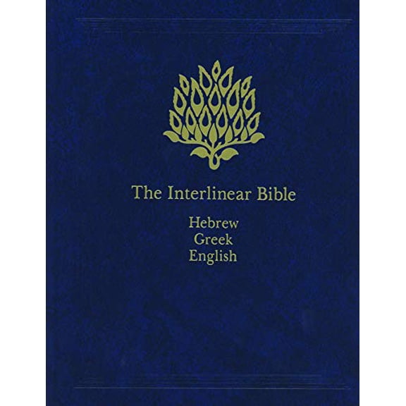 Pre-Owned Interlinear Bible-PR-Hebrew/Greek/English (Hardcover) 1565639774 9781565639775