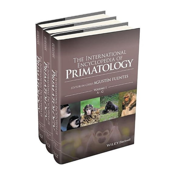 The International Encyclopedia of Primatology, 3 Volume Set, (Hardcover)