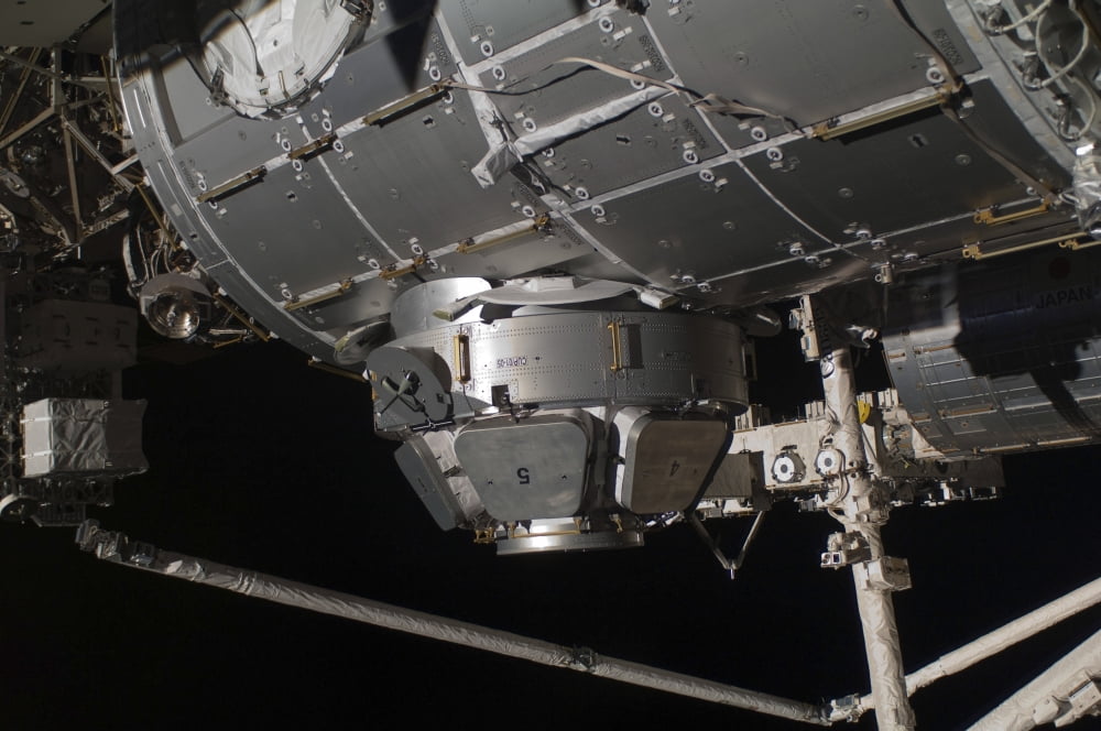 The International Space Stations Tranquility node and its Cupola Canvas Art - Stocktrek Images (34 x 23)