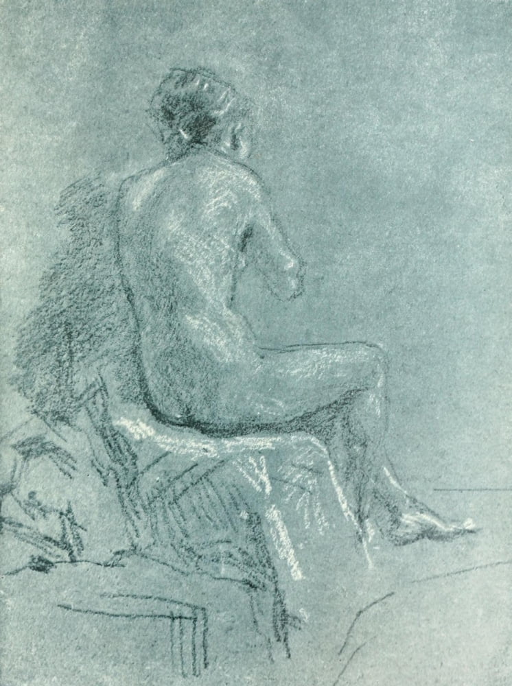 The International Studio 1903 Study of a nude Canvas Art - James Whistler (18 x 24)