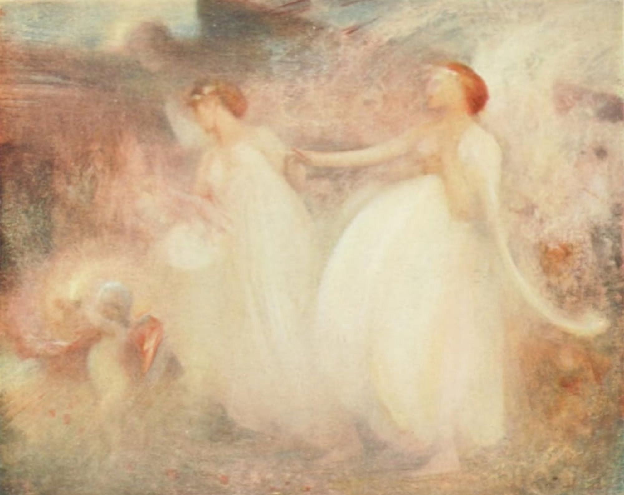 The International Studio 1912 The Bird of Time Canvas Art - Arthur Hacker (18 x 24)