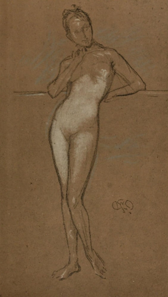 The International Studio 1915 Little Nude Canvas Art - James Whistler (18 x 24)
