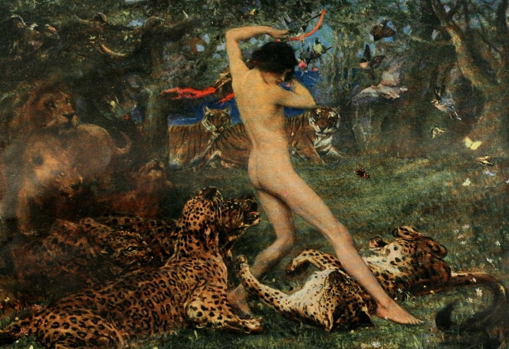 The International Studio 1918 Orpheus Canvas Art - John Macallan Swan (18 x 24)