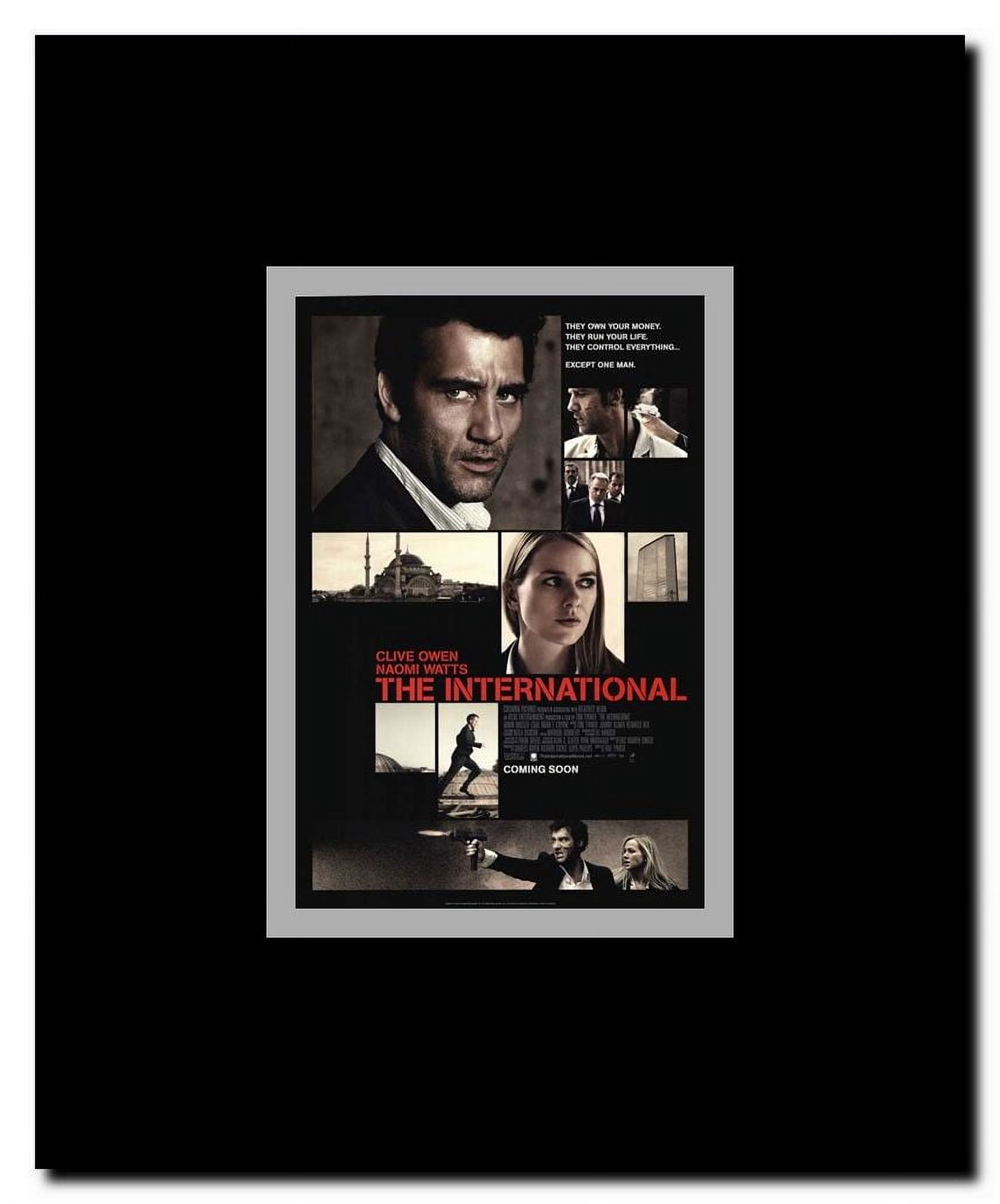 The International c.2009 - style B Framed Movie Poster
