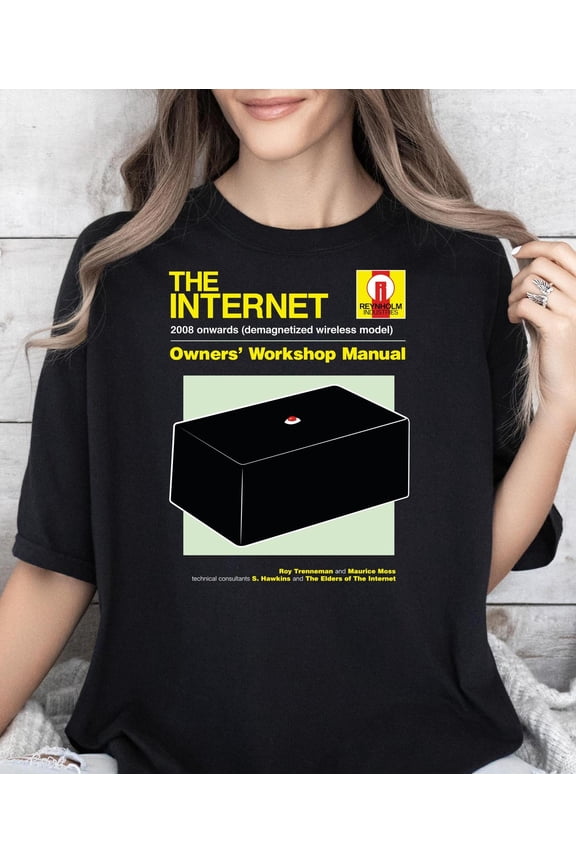The Internet IT Crowd Shirt, Moss IT Crowd, Douglas Reynholm###ANANDHIS ART LLC