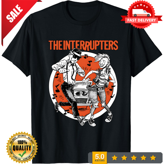 The Interrupters Men's Black T-Shirt Size S to 5XL, LIMITED EDITION-TH63559