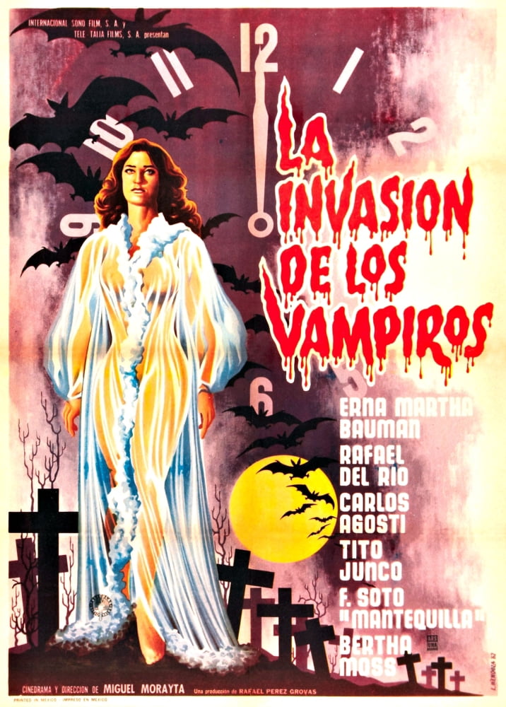 The Invasion Of The Vampires Canvas Art -  (11 x 17)