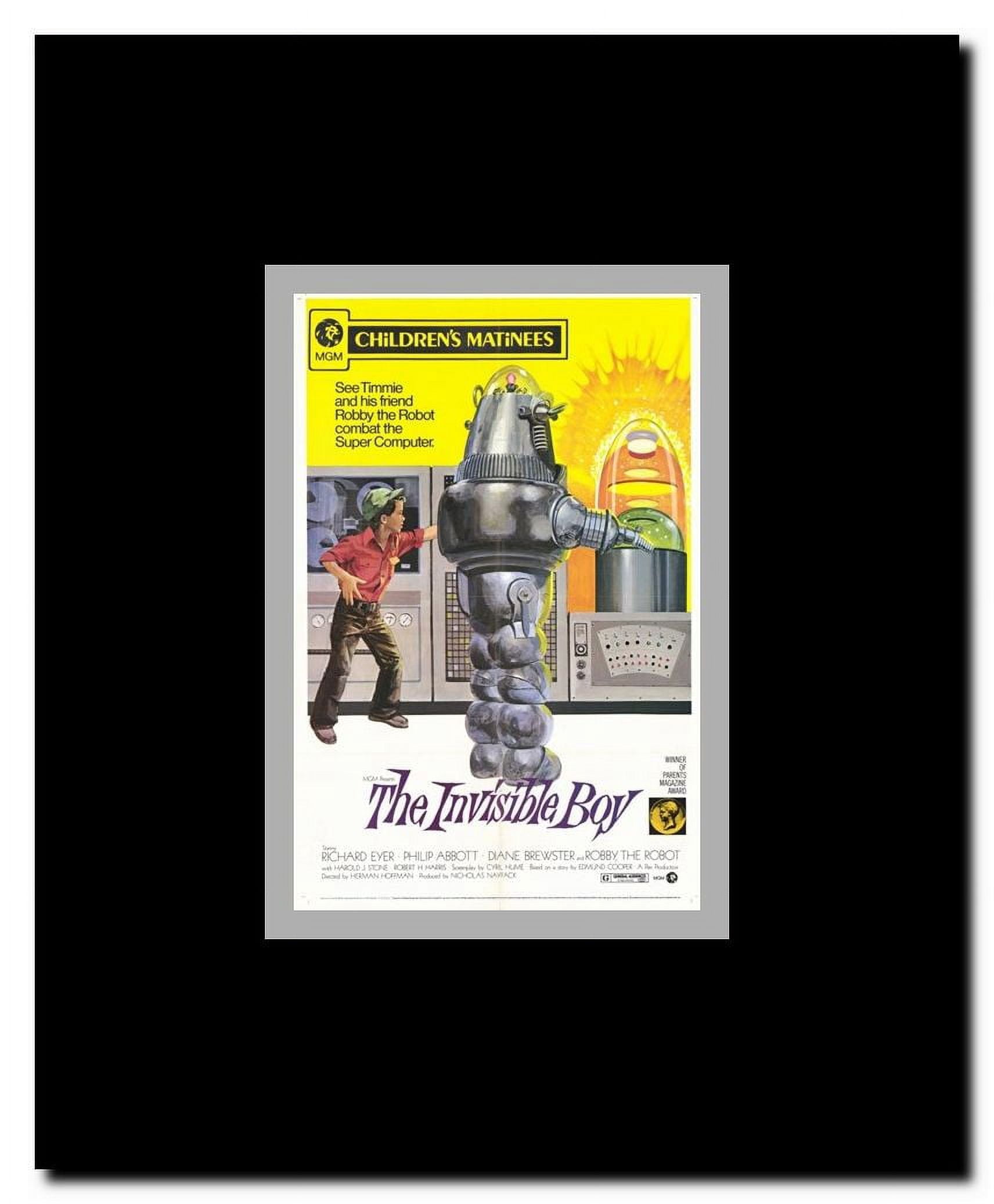 The Invisible Boy Framed Movie Poster