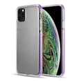 thumbnail image 1 of The Invisible Bumper Ultra Thin Hybrid Case With White Inner Flex Protective Frame For Iphone 11 Pro - Purple, 1 of 8