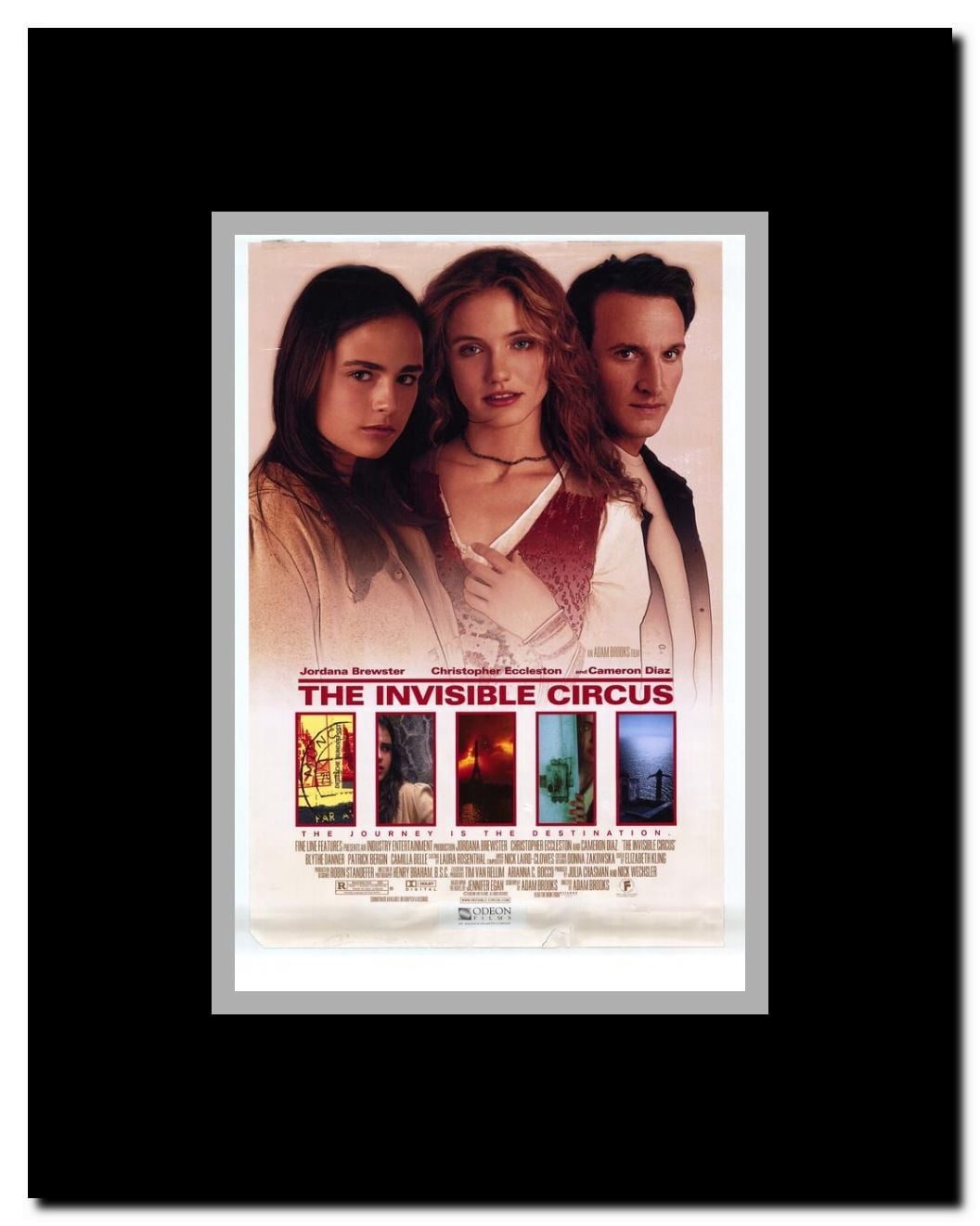 The Invisible Circus Framed Movie Poster