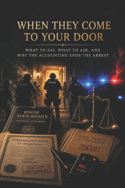 The Invisible Court When They Come to Your Door: What to Say, What to Ask, and Why the Accounting Ends the Arrest, Book 3, (Paperback)
