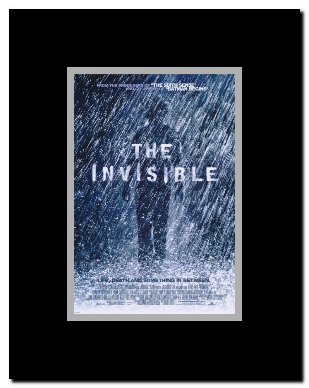 The Invisible Framed Movie Poster