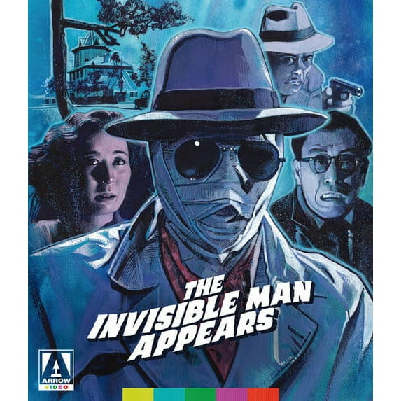 The Invisible Man Appears / The Invisible Man Vs. the Human Fly (Blu-ray), Arrow Video, Mystery & Suspense