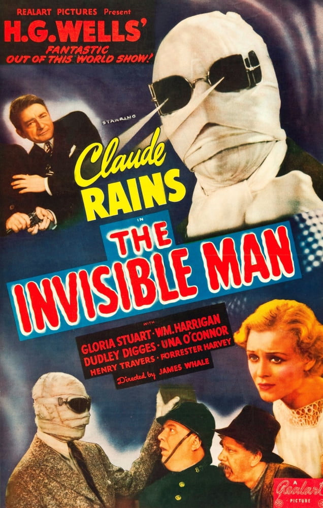 The Invisible Man Canvas Art - (24 x 36)