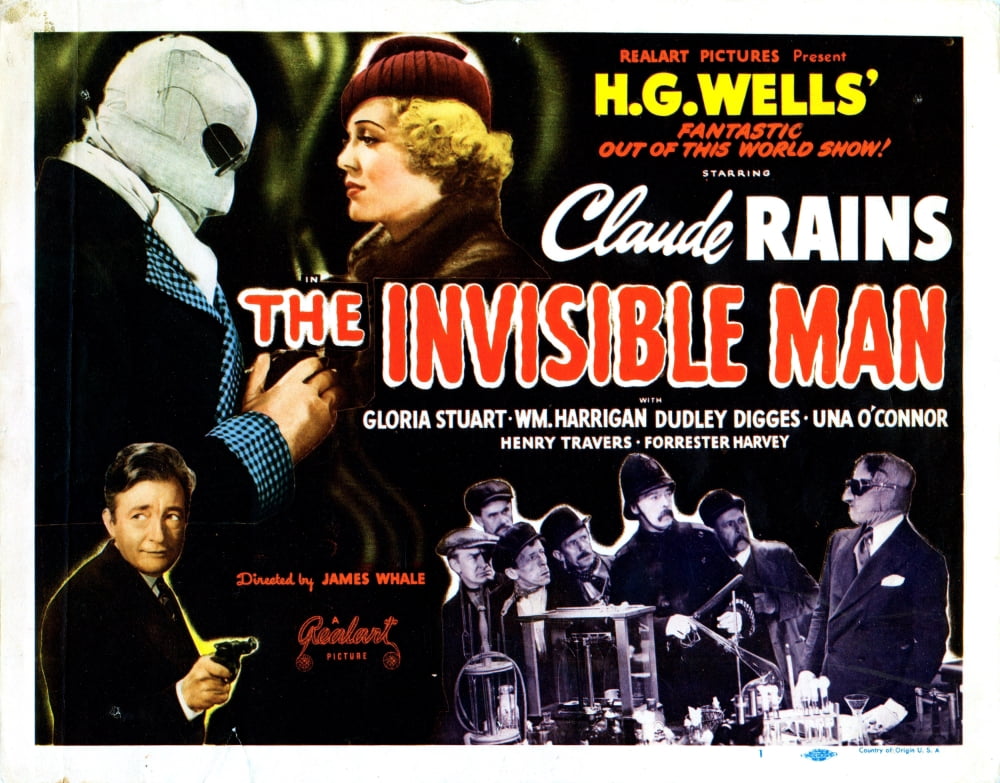 The Invisible Man Canvas Art - (28 x 22)