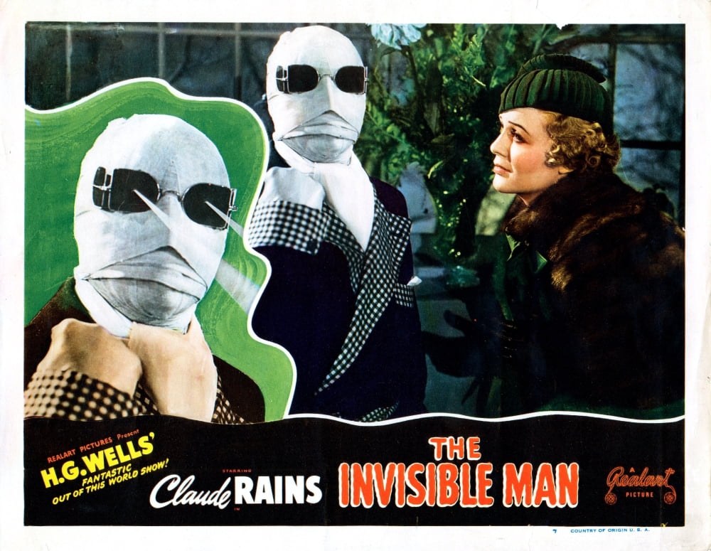 The Invisible Man Canvas Art - (28 x 22)