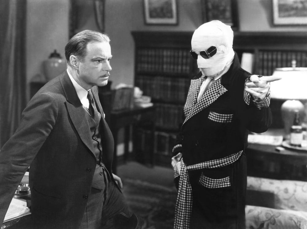 The Invisible Man Canvas Art - (28 x 22)