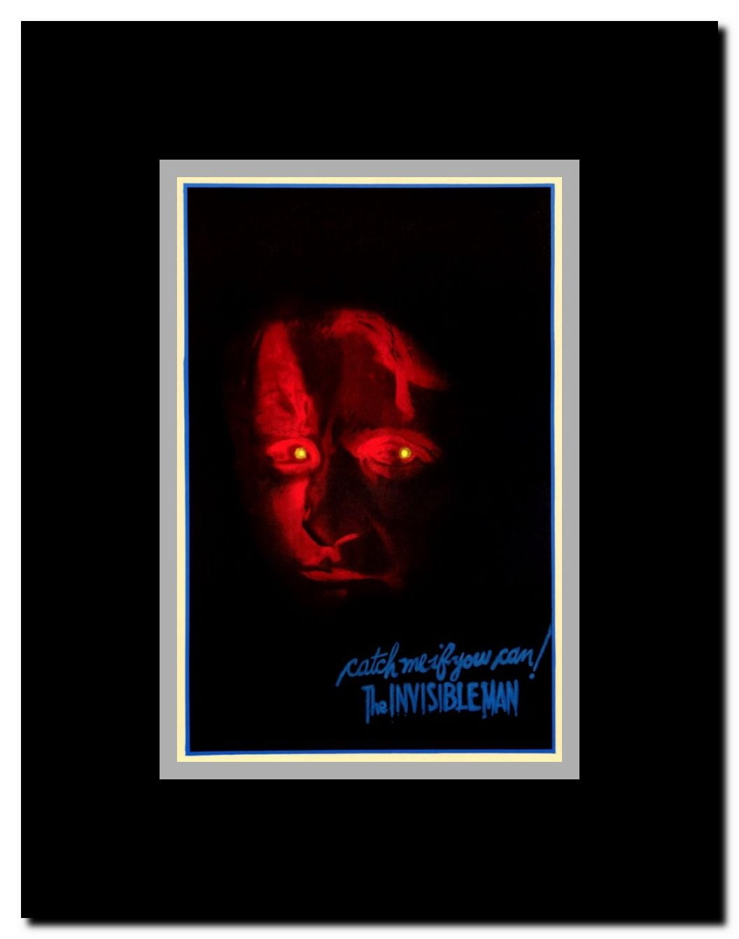 The Invisible Man Framed Movie Poster
