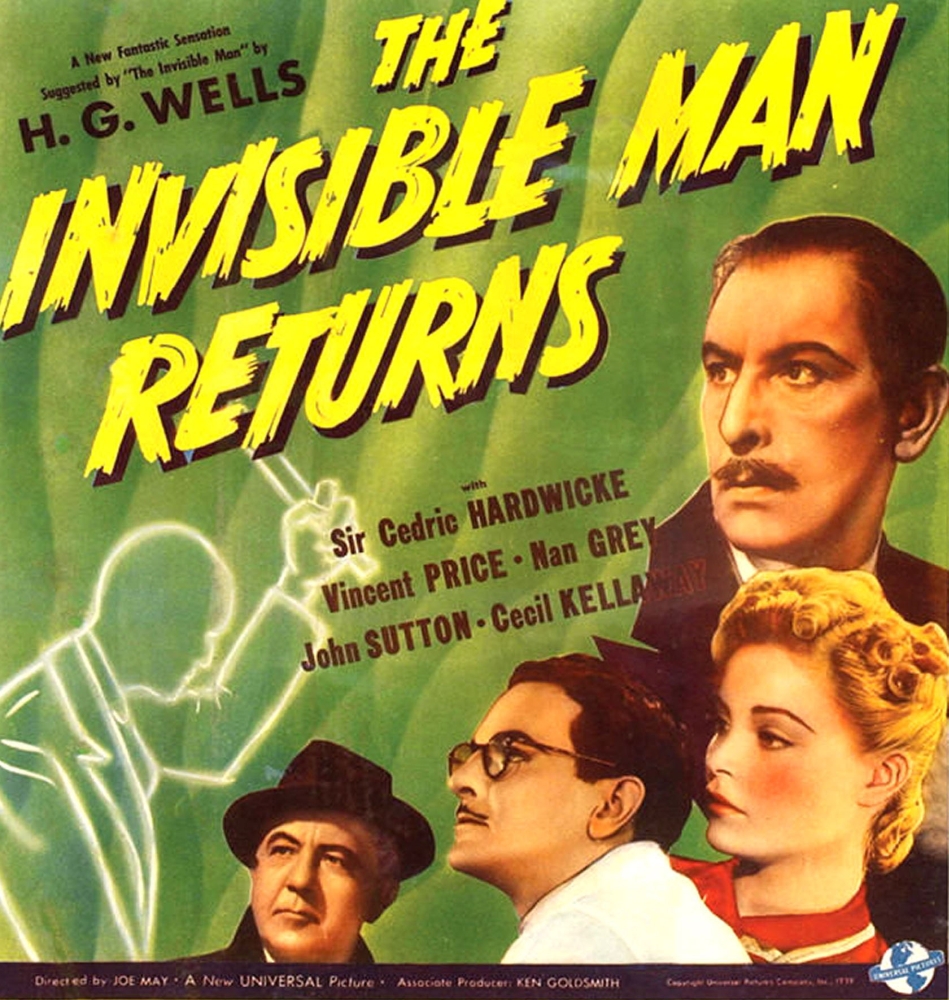 The Invisible Man Returns Canvas Art - (24 x 36)
