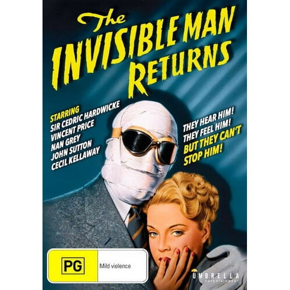 The Invisible Man Returns (DVD), Umbrella, Horror