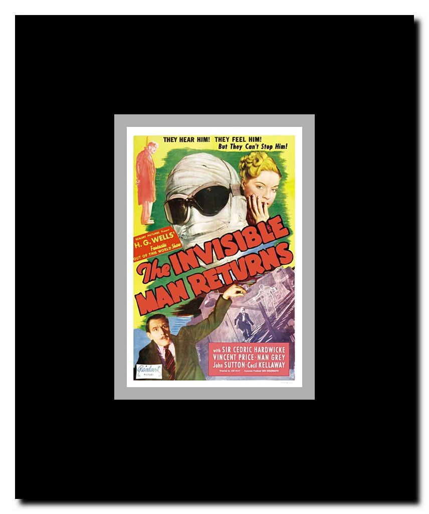 The Invisible Man Returns Framed Movie Poster