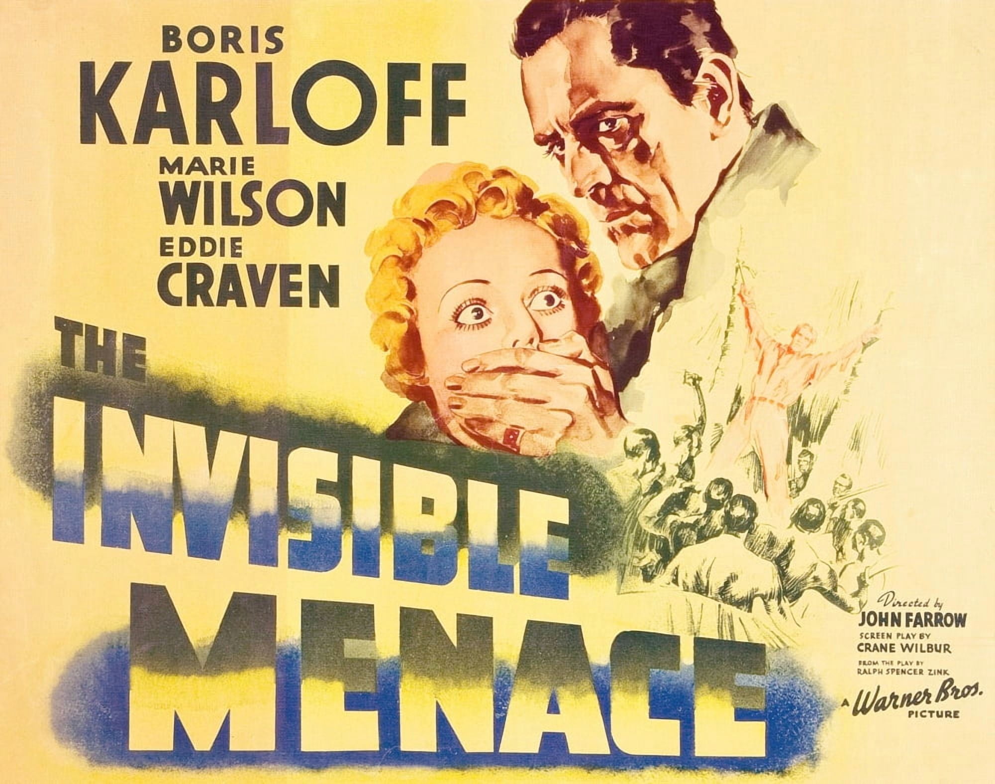 The Invisible Menace Canvas Art - (28 x 22)