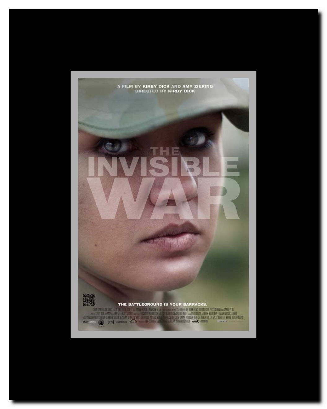 The Invisible War Framed Movie Poster