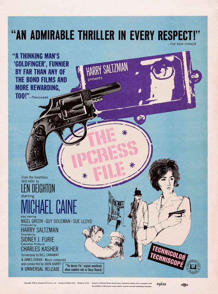 The Ipcress File Canvas Art - (11 x 17)