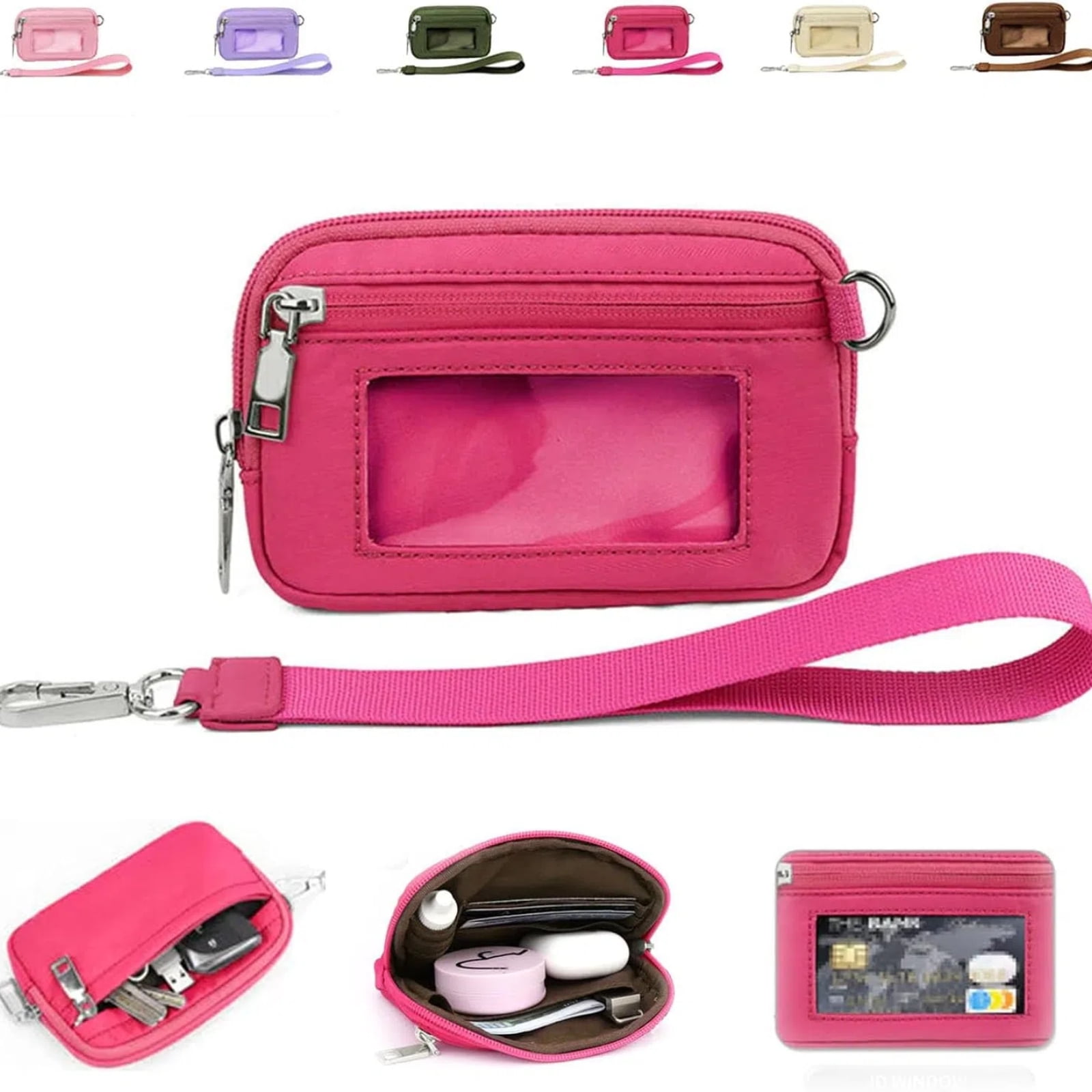 Commonlyto Wallet Für Damen - Leicht & Stylisch Mit Abnehmbarem Handgurt