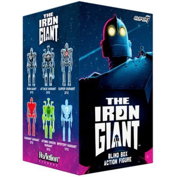 Super7 The Iron Giant ReAction Blind Box Wave 01